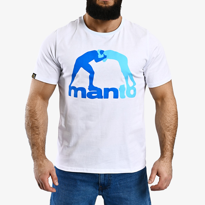 Футболка Manto Duo Ocean White - фото 1