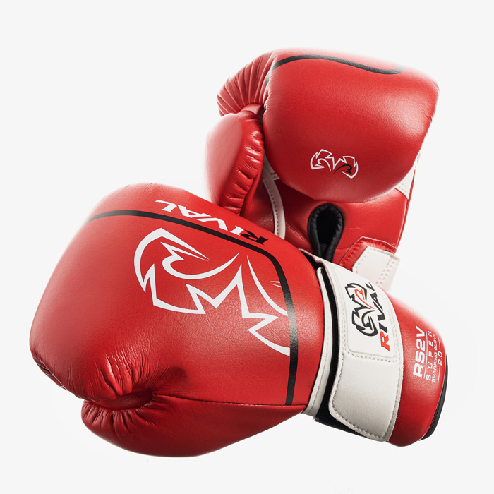 Боксерские перчатки для спарринга Rival RS2V Red - фото 2