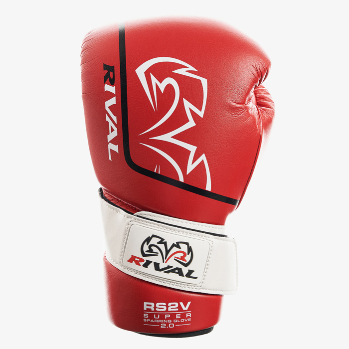 Боксерские перчатки для спарринга Rival RS2V Red - фото 3