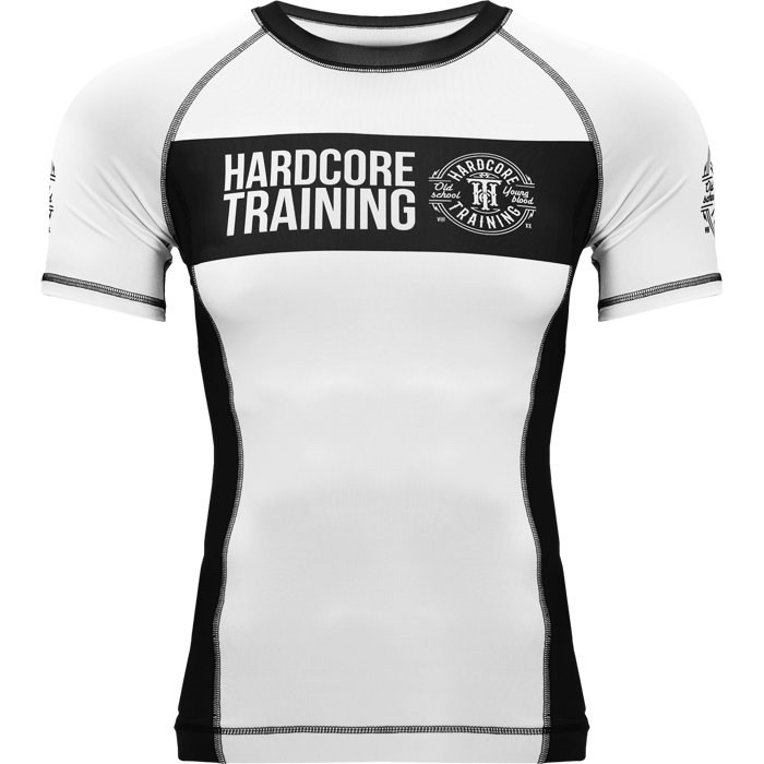 Рашгард Hardcore Training Recruit White SS - фото 1