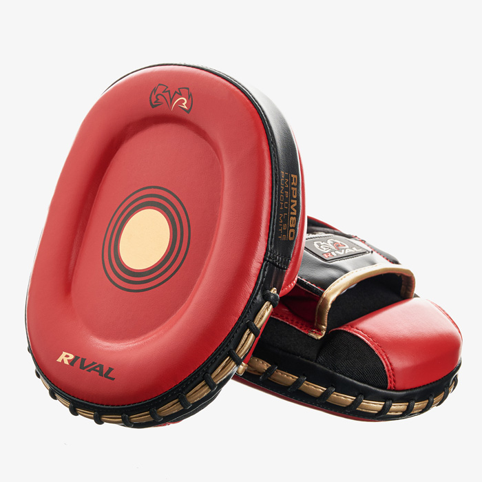 Тренерские лапы Rival RPM80 Impulse Punch Mitts Red - фото 1