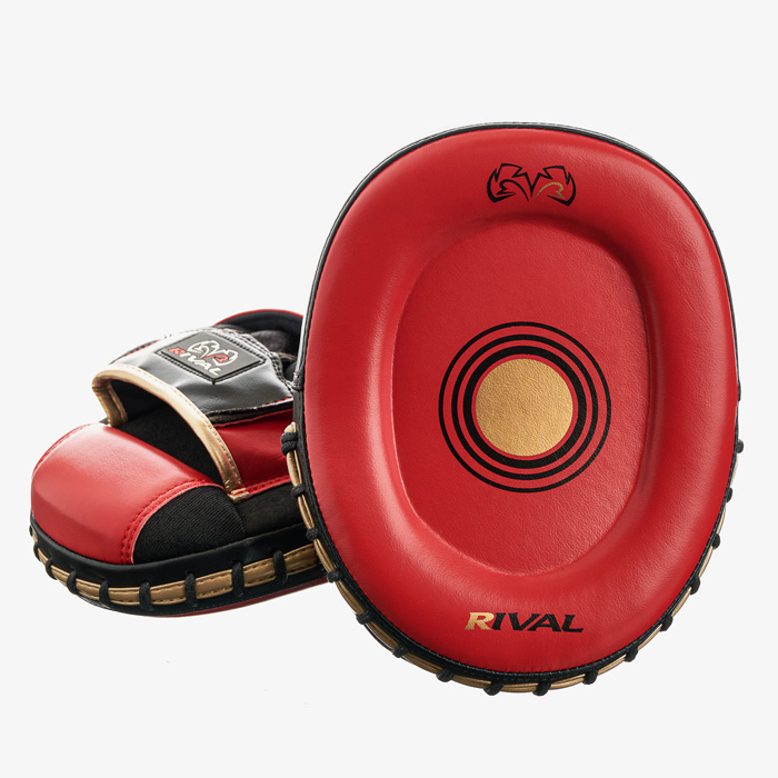 Тренерские лапы Rival RPM80 Impulse Punch Mitts Red - фото 2