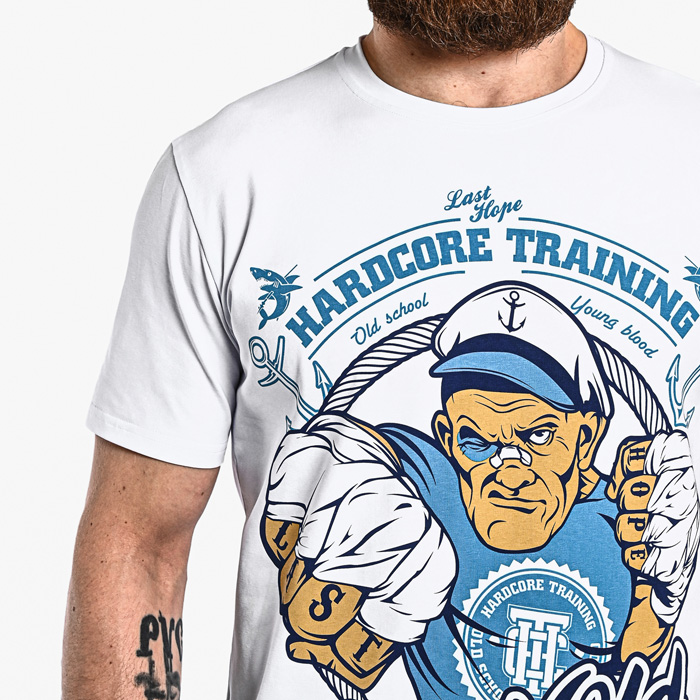 Футболка Hardcore Training Good Old Boxing 5.0 White - фото 3