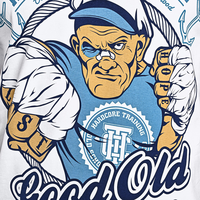 Футболка Hardcore Training Good Old Boxing 5.0 White - фото 4