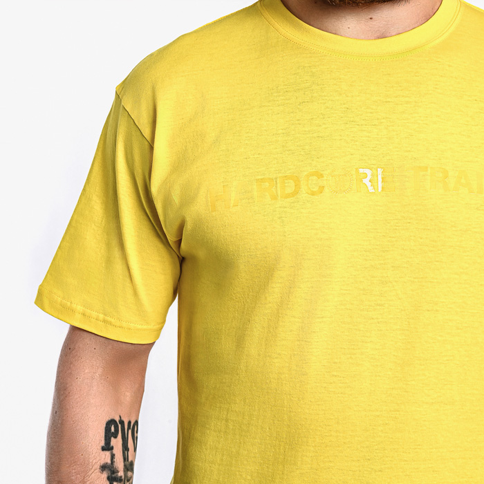 Футболка Hardcore Training Basic Light Yellow - фото 3