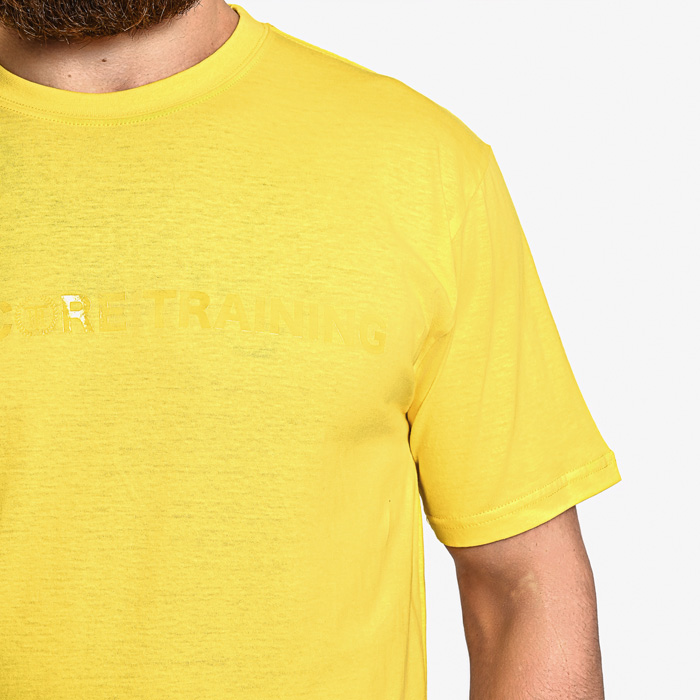 Футболка Hardcore Training Basic Light Yellow - фото 4