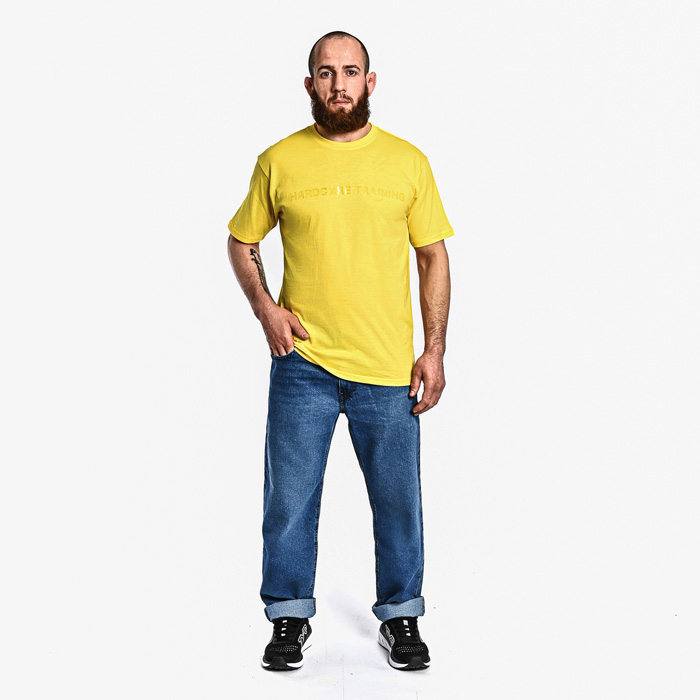 Футболка Hardcore Training Basic Light Yellow - фото 5
