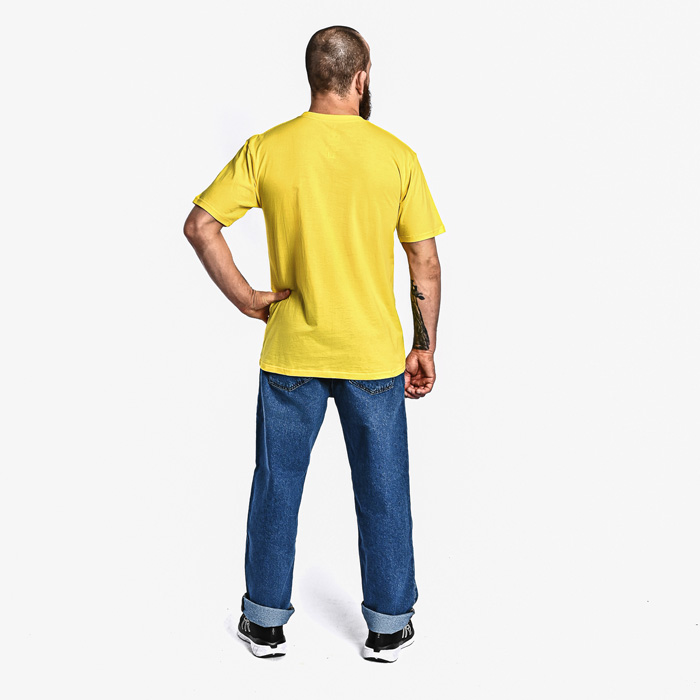 Футболка Hardcore Training Basic Light Yellow - фото 9
