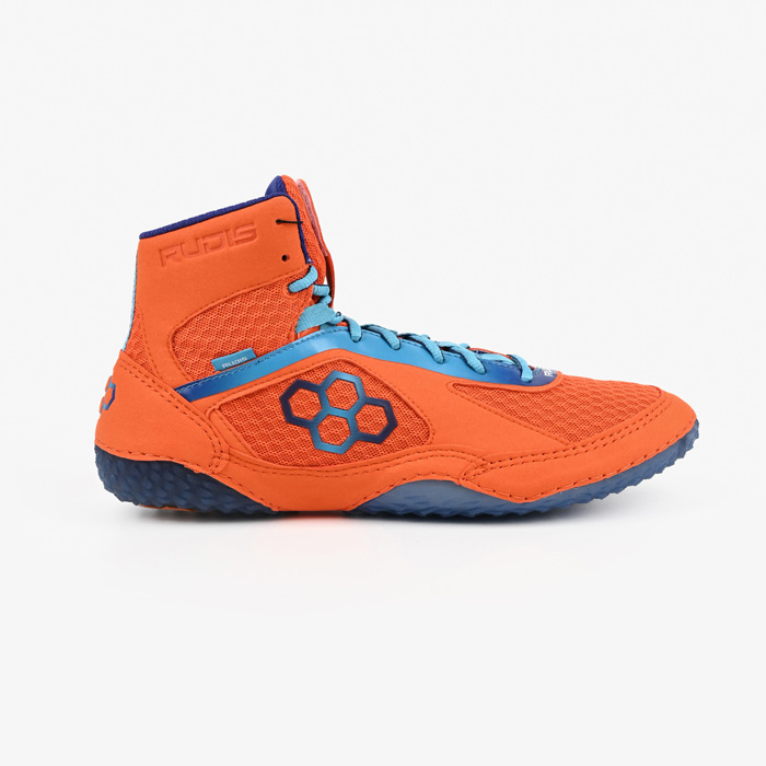 Борцовки Rudis Jordan Burroughs Alpha 2.0 World Wide оранжевые - фото 2