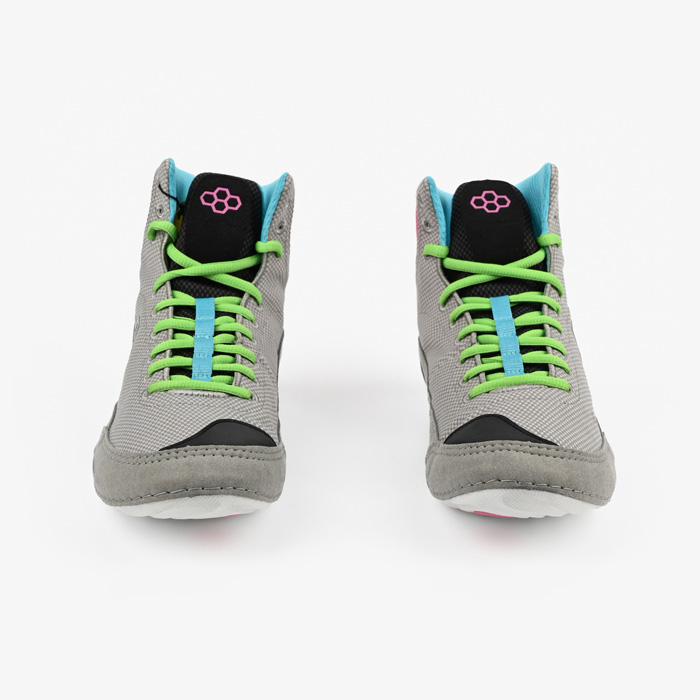 Борцовки Rudis Colt 2.0 пурпурный/лаймовый - фото 3