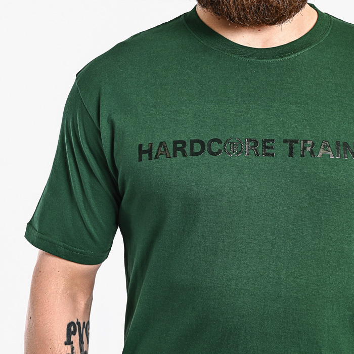 Футболка Hardcore Training Basic Green - фото 1