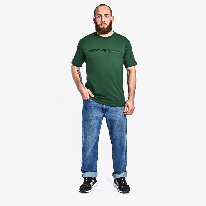 Футболка Hardcore Training Basic Green - фото 4