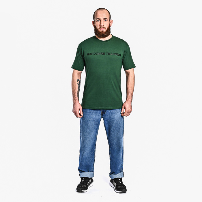 Футболка Hardcore Training Basic Green - фото 5