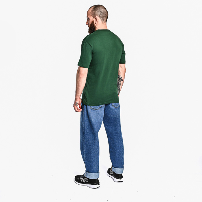 Футболка Hardcore Training Basic Green - фото 9