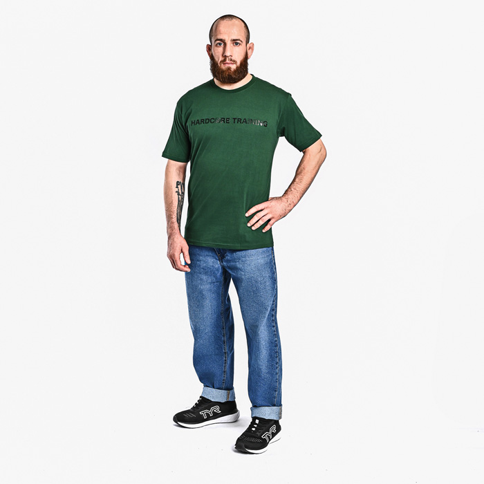 Футболка Hardcore Training Basic Green - фото 10