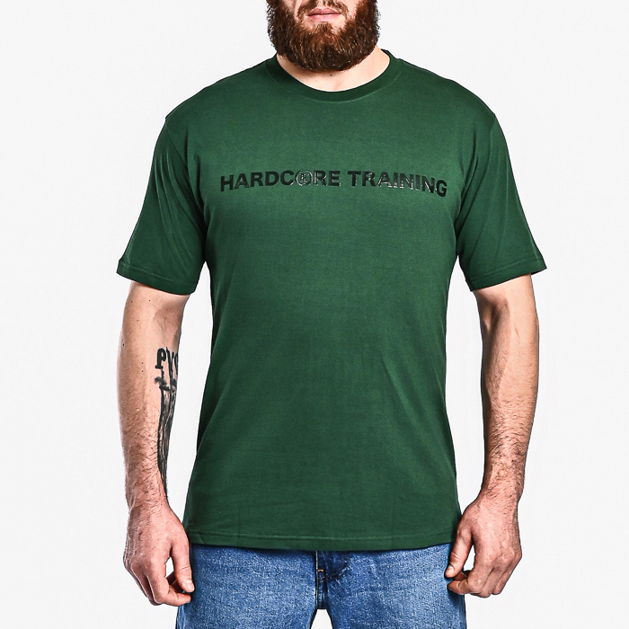 Футболка Hardcore Training Basic Green - фото 11