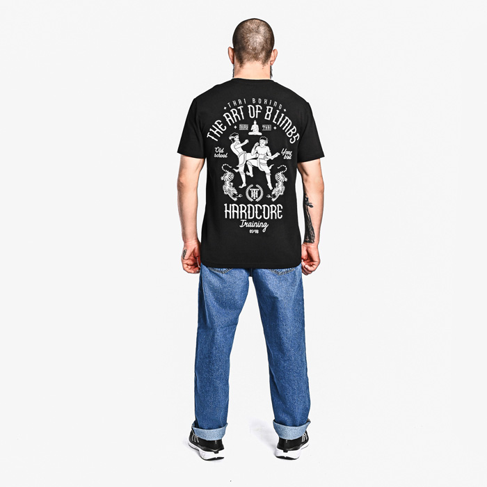 Футболка Hardcore Training Muay Thai 2.0 Black - фото 5