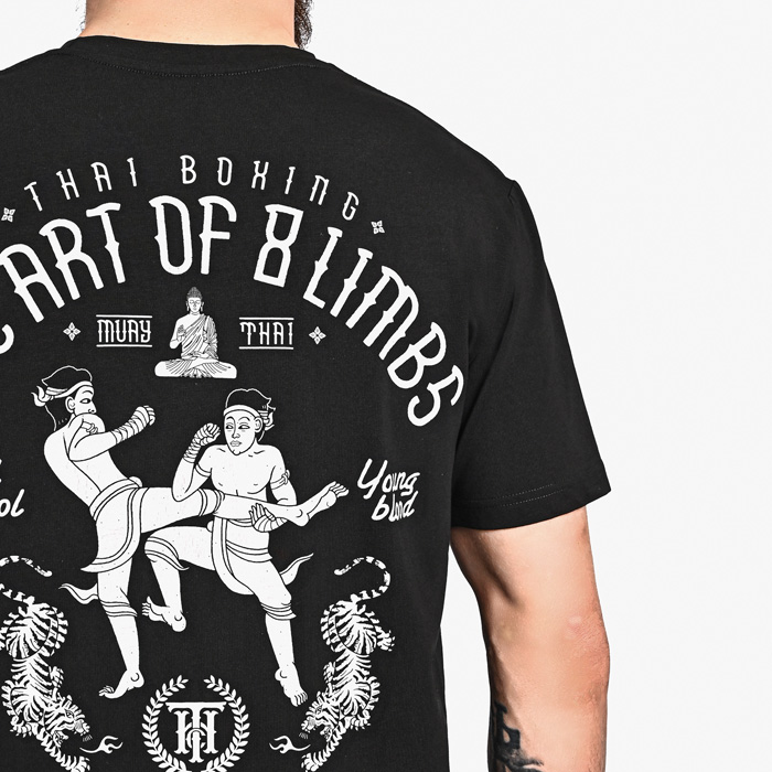 Футболка Hardcore Training Muay Thai 2.0 Black - фото 8