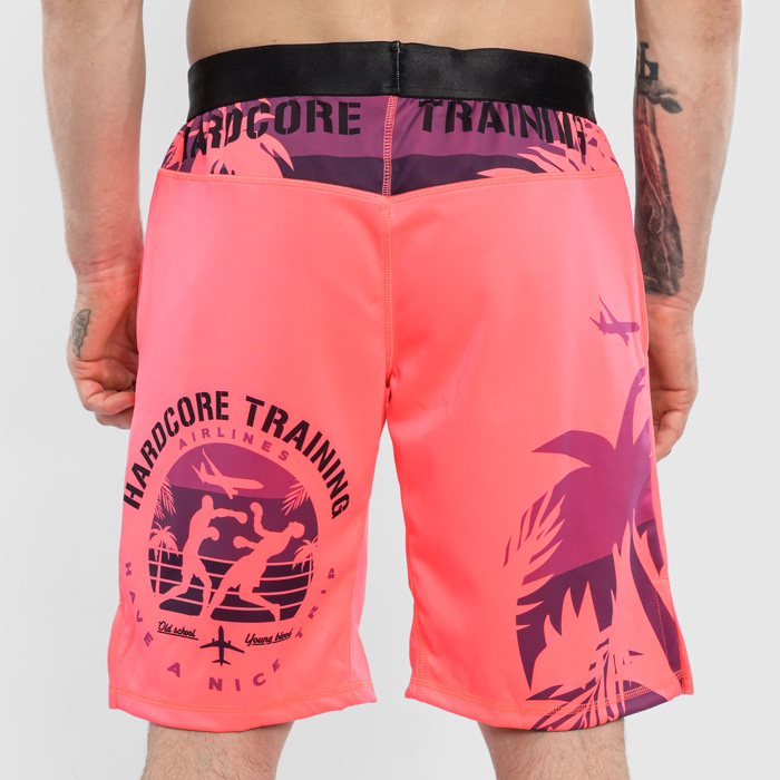 Тренировочные шорты Hardcore Training Voyage Deep Pink - фото 4