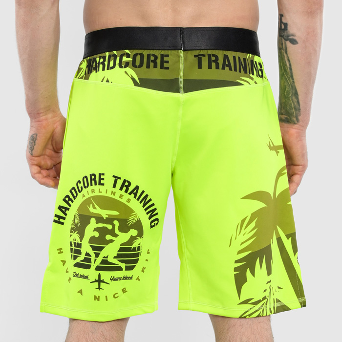 Тренировочные шорты Hardcore Training Voyage Chartreuse - фото 4