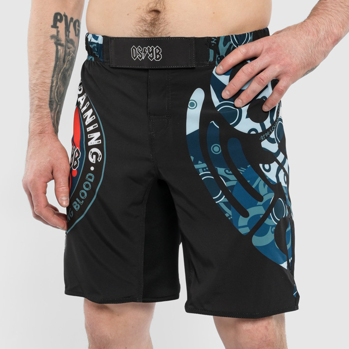 Шорты Hardcore Training Nordic Ornament Black/Gray - фото 1