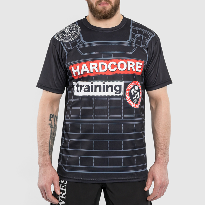 Тренировочная футболка Hardcore Training Weighted Vest Black - фото 1