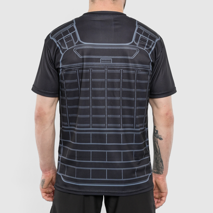 Тренировочная футболка Hardcore Training Weighted Vest Black - фото 2