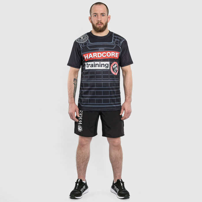 Тренировочная футболка Hardcore Training Weighted Vest Black - фото 3