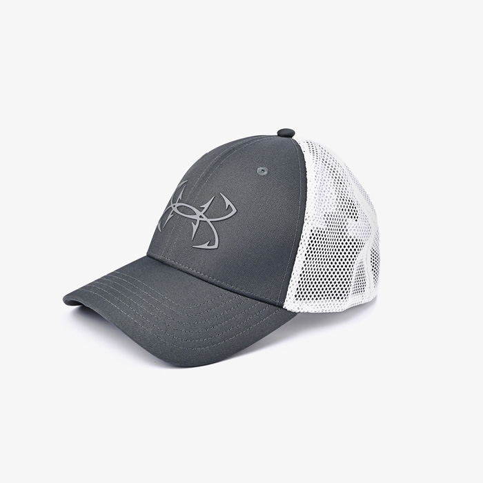 Бейсболка Under Armour 031 серый/белый - фото 1
