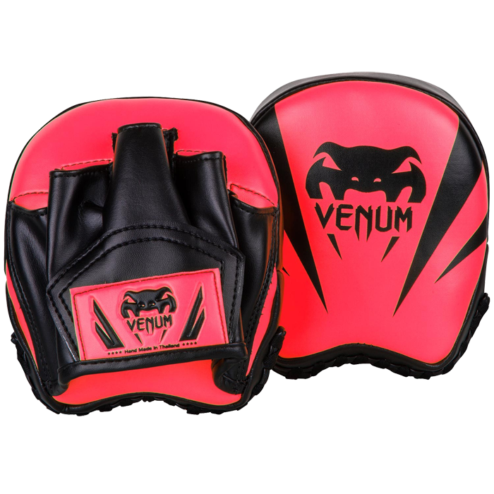 Тренерские лапы Venum Elite Mini Punch Mitts Pink - фото 1