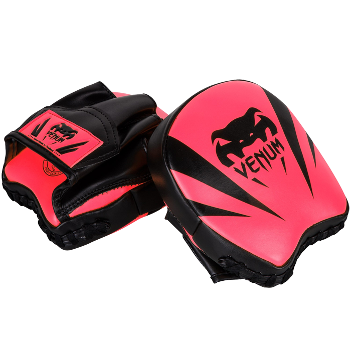 Тренерские лапы Venum Elite Mini Punch Mitts Pink - фото 2