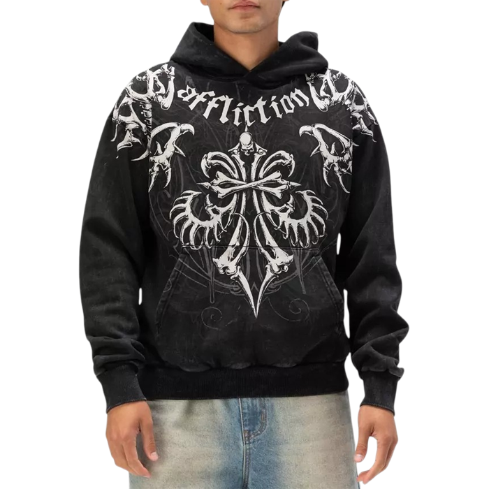 Толстовка Affliction Skeleton - фото 1