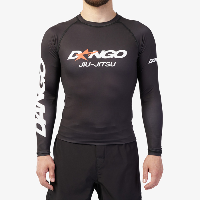 Рашгард с длинным рукавом Dango Star Jiu Jitsu Black - фото 2