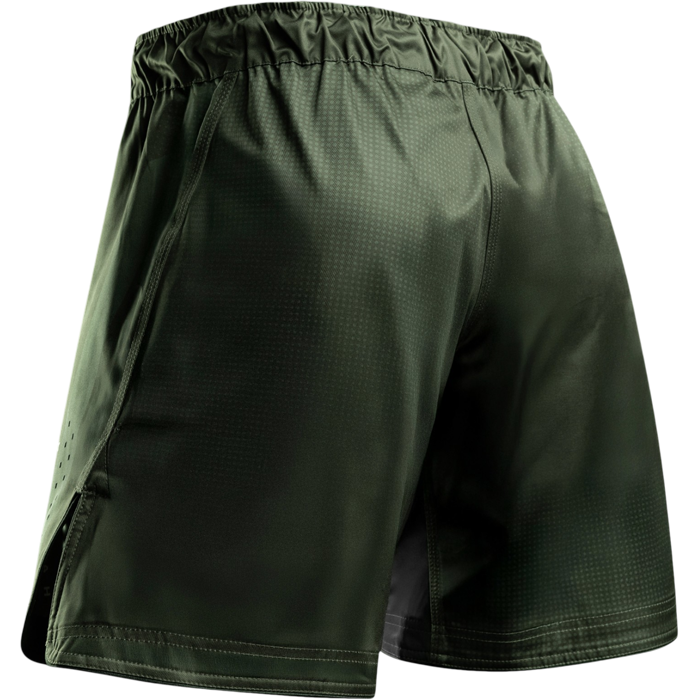 Тренировочные шорты Hayabusa Core 3/4 Thigh Fight Shorts зеленые - фото 2