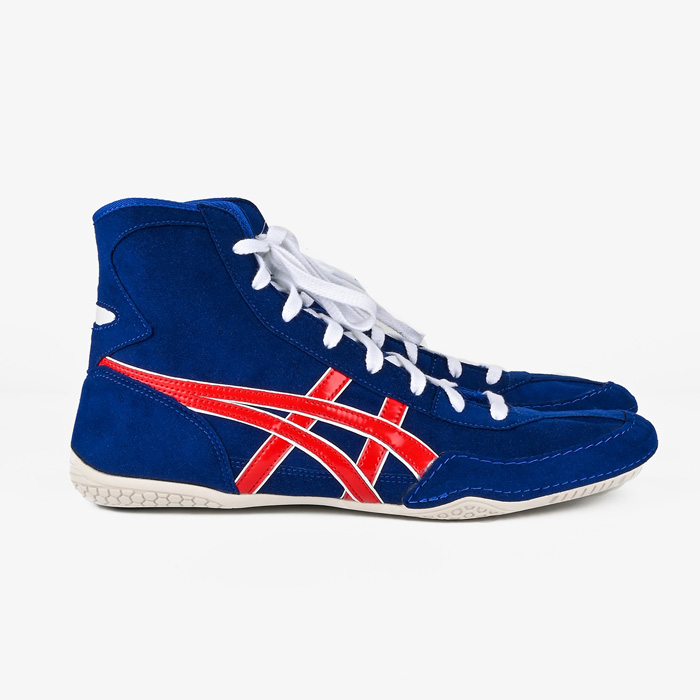 Борцовки Asics 1083A001 EX-EO TWR900 синий/красный - фото 2