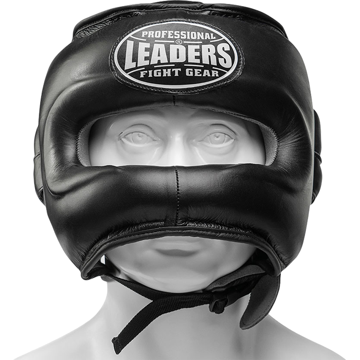 Бамперный боксерский шлем Leaders LS3SHGNB BK - фото 2