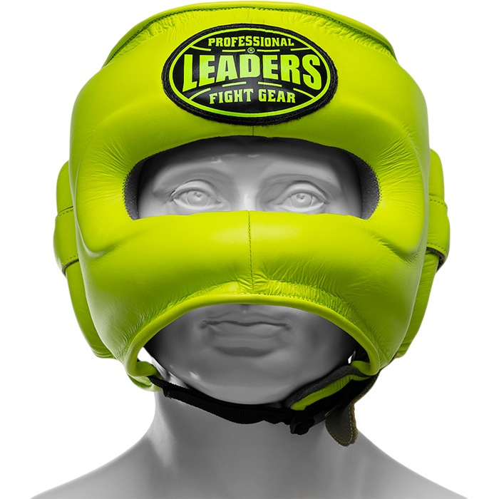 Бамперный боксерский шлем Leaders LS4SHGNB GN - фото 2