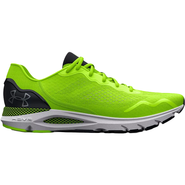 Кроссовки Under Armour UA HOVR Sonic 6 2E Wide Lime Surge 3026821-300 зеленые - фото 1