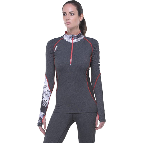 Женская тренировочная кофта Gr1ps Athletics Athletica серая - фото 1