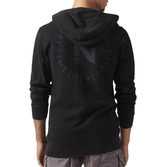 Толстовка Reebok Noble Fight черная - фото 3