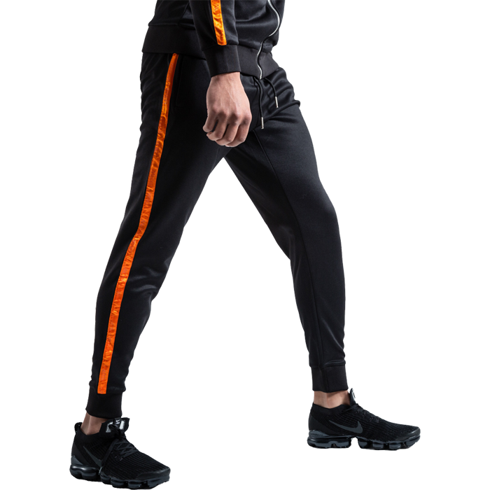 Спортивные штаны BoxRaw Loma Whitaker Black/Orange - фото 2
