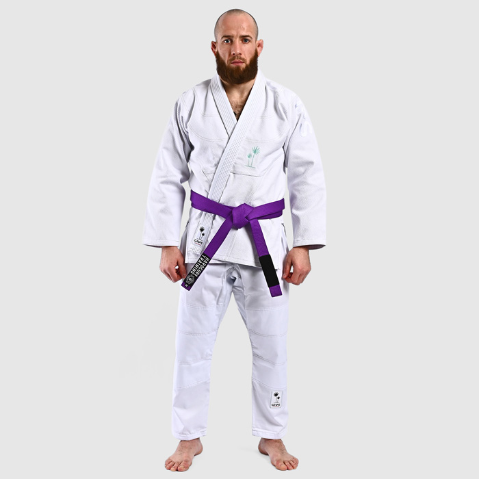 Кимоно для БЖЖ Gr1ps Secret Weapon Socal White - фото 1