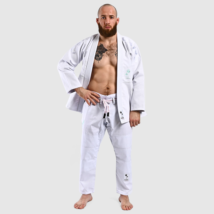 Кимоно для БЖЖ Gr1ps Secret Weapon Socal White - фото 6