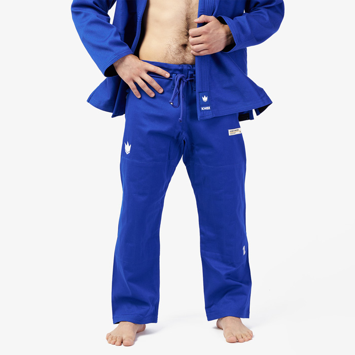 Кимоно для BJJ (бразильское джиу-джитсу) Kingz ONE V2 Blue - фото 8
