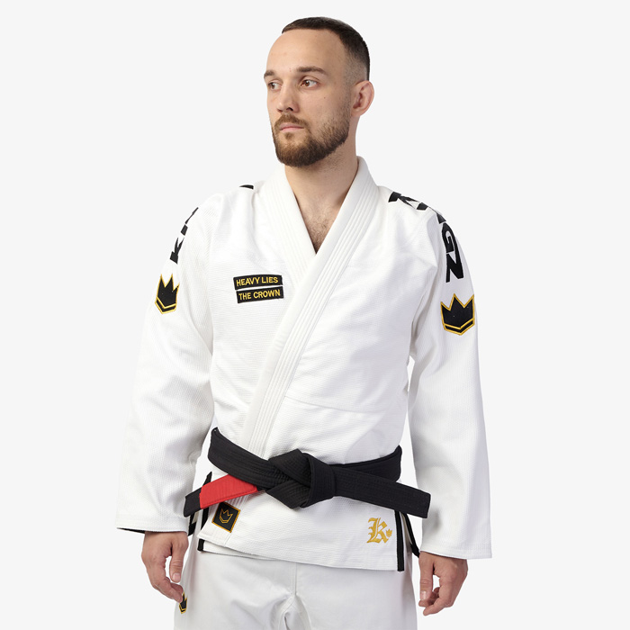 Кимоно для BJJ Kingz Comp 450 V6 White - фото 3