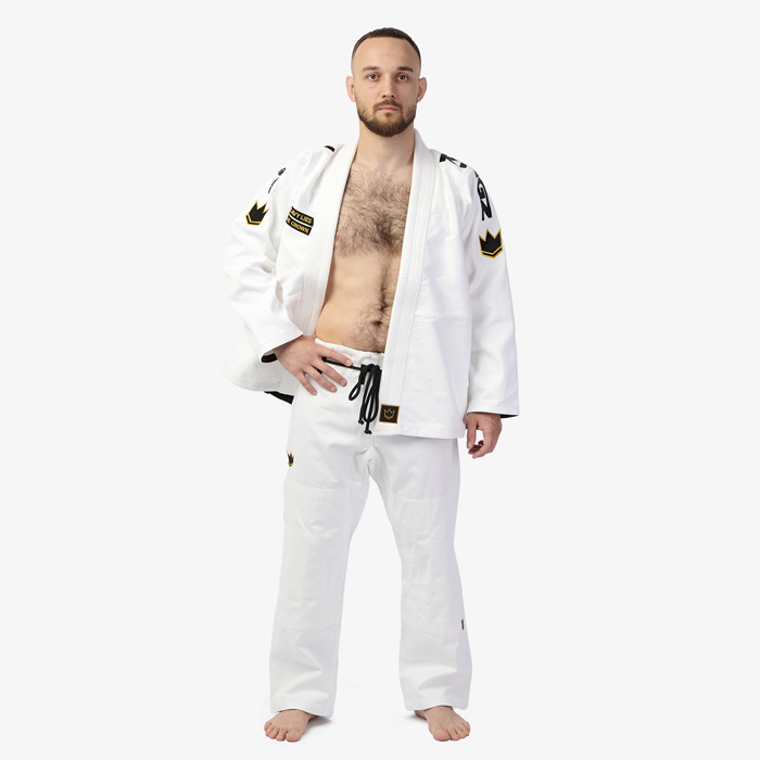 Кимоно для BJJ Kingz Comp 450 V6 White - фото 7