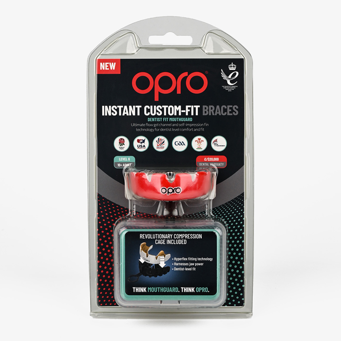 Боксерская капа для брекетов Opro Instant Custom-Fit Red - фото 6