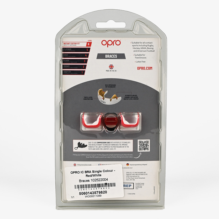 Боксерская капа для брекетов Opro Instant Custom-Fit Red - фото 7