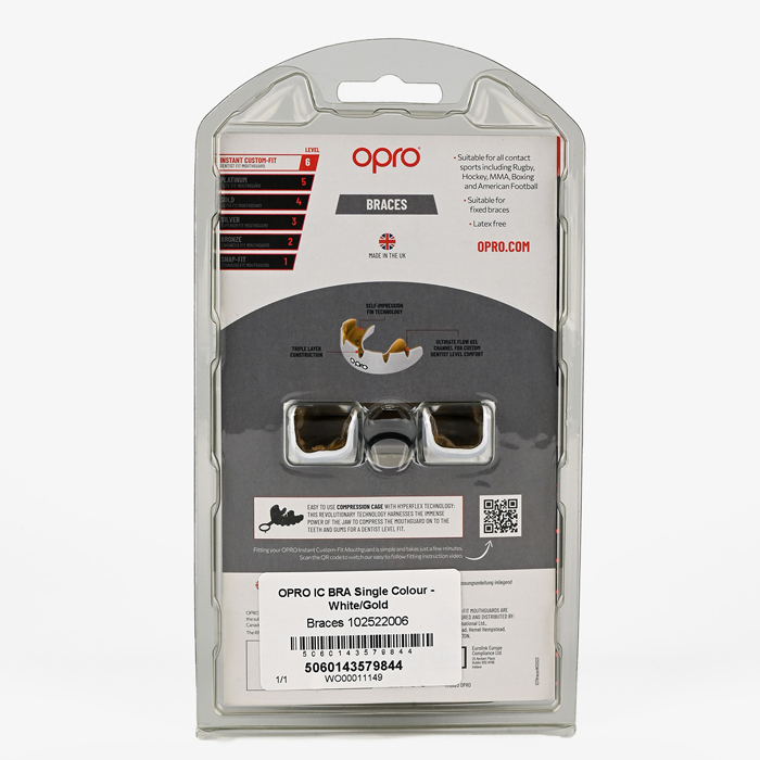 Боксерская капа для брекетов Opro Instant Custom-Fit белая - фото 7