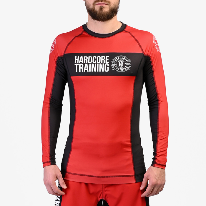 Рашгард Hardcore Training Recruit Red - фото 1